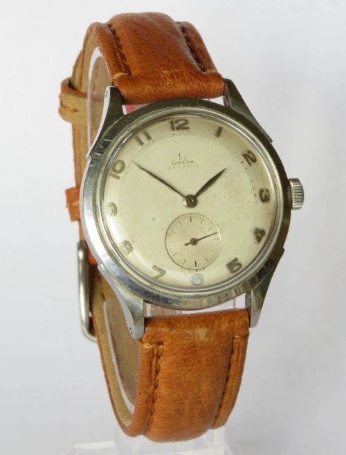GENTS OMEGA BUMPER AUTOMATIC WRIST WATCH 1944 - ADDITIONAL PHOTO 1