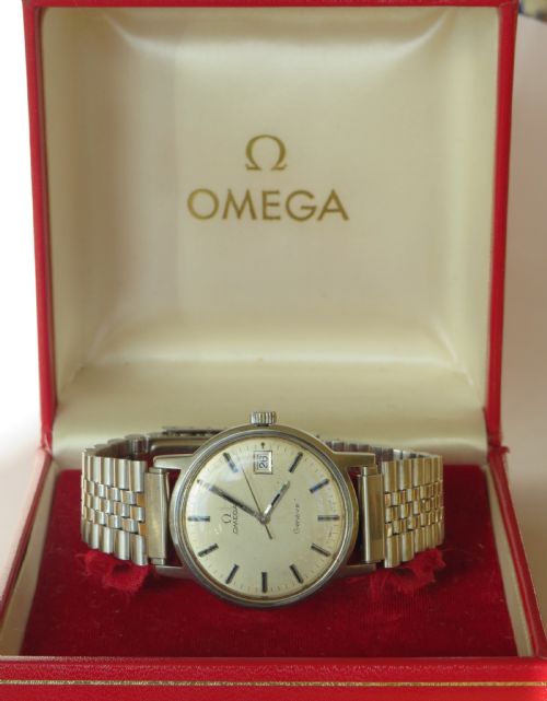 fig 1. Gents Omega Geneve wrist watch, 1970
