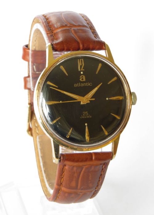GENTS 1960S ATLANTIC SUPER AUTOMATIC WRIST WATCH - ADDITIONAL PHOTO 1