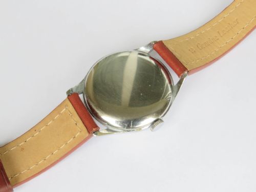 fig 2. Gents 1940s Arbu triple date wrist watch