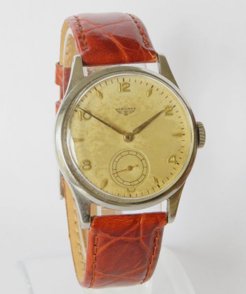 fig 1. Gents Longines wrist watch, 1952