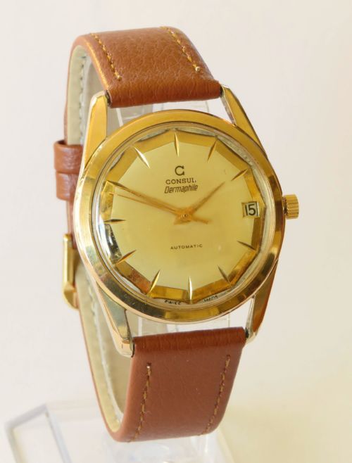 GENTS 1960S CONSUL DERMAPHILE WRIST WATCH - ADDITIONAL PHOTO 1