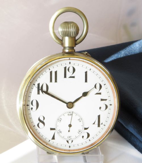 ANTIQUE GOLIATH POCKET WATCH C1900 - ADDITIONAL PHOTO 1