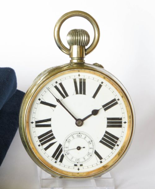 ANTIQUE GOLIATH POCKET WATCH C1900 - ADDITIONAL PHOTO 1