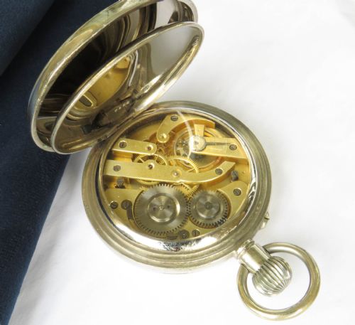 ANTIQUE GOLIATH POCKET WATCH C1900 - ADDITIONAL PHOTO 3