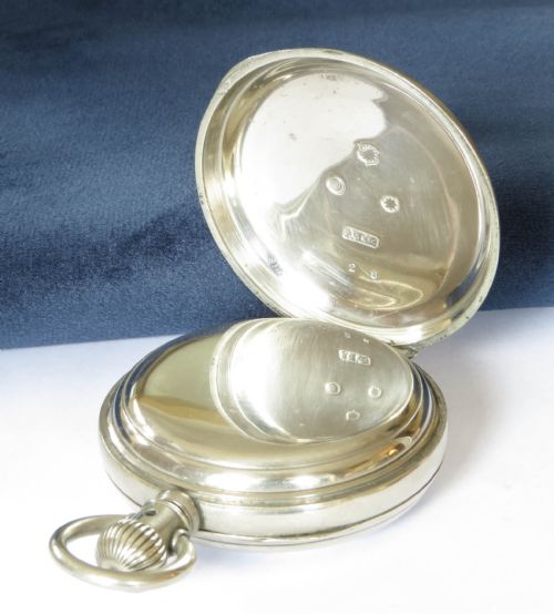 fig 2. Antique Waltham Martyn Square pocket watch, 1878