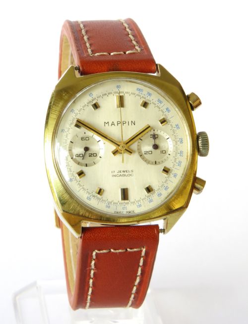 GENTS 1960S MAPPIN CHRONOGRAPH WRIST WATCH - ADDITIONAL PHOTO 1