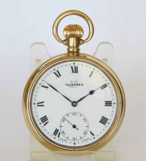 fig 1. 1930s Cyma Tavannes 3 “Rambler” pocket watch