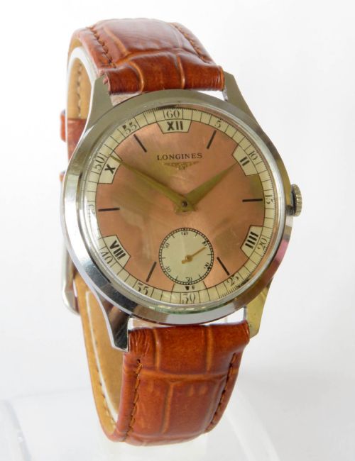 fig 1. Gents Longines wrist watch, 1960