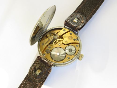 GENTS LARGE ANTIQUE WEST END WATCH CO WRIST WATCH - ADDITIONAL PHOTO 2