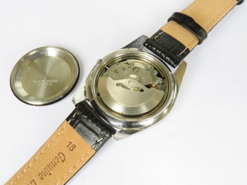 fig 1. Gents Seiko Sportsmatic wrist watch, 1967