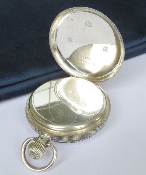SILVER KAYS CHALLENGE POCKET WATCH 1925 - ADDITIONAL PHOTO 2