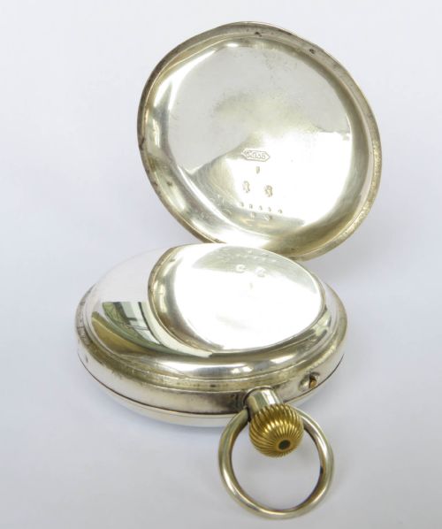 ANTIQUE SILVER PHOENIX INDESTRUCTIBLE POCKET WATCH - ADDITIONAL PHOTO 2