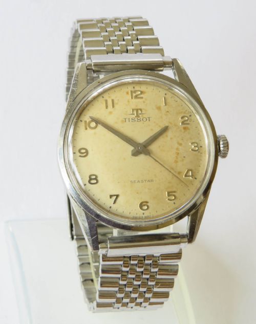 GENTS TISSOT SEASTAR WRIST WATCH 1961 - ADDITIONAL PHOTO 1