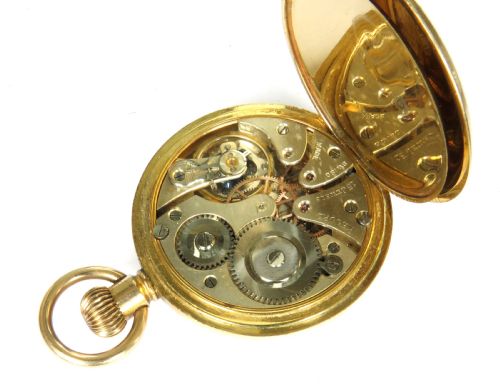 ANTIQUE 1920S RECORD POCKET WATCH - ADDITIONAL PHOTO 3
