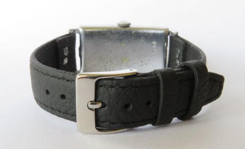 GENTS ZENITH CURVEX WRIST WATCH 1938 - ADDITIONAL PHOTO 4