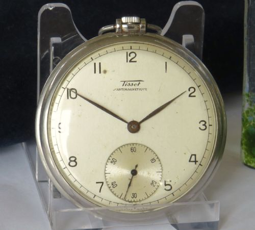 fig 1. 1946 Tissot pocket watch
