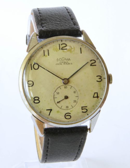 GENTS 1950S DOGMA PRIMA WRIST WATCH - ADDITIONAL PHOTO 1