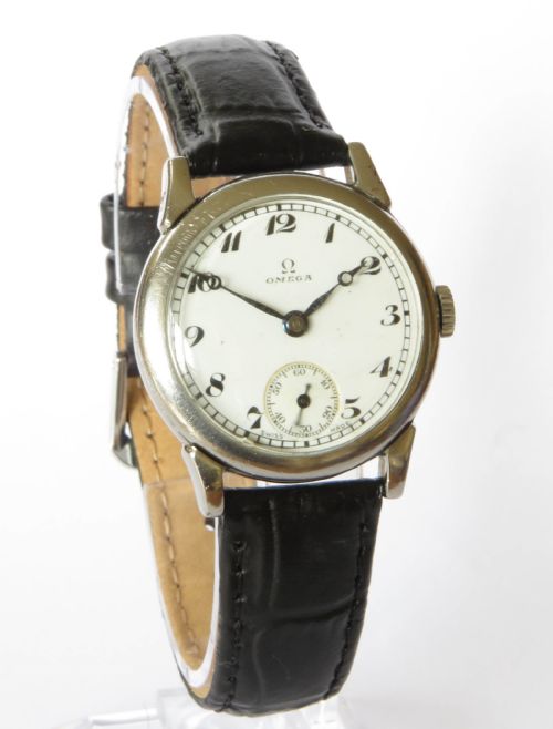 fig 1. Gents Omega wrist watch, 1935