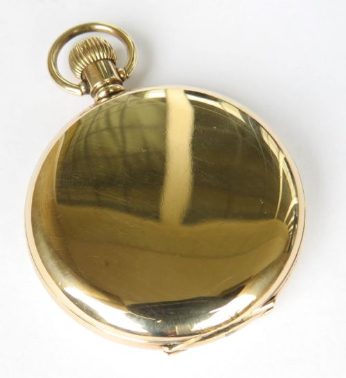 ANTIQUE SWISS FULL HUNTER POCKET WATCH - ADDITIONAL PHOTO 5