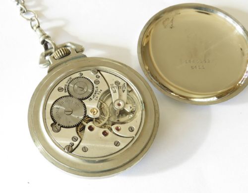 fig 2. 1940 Cortebert pocket watch, Winegartens Railway Regulator