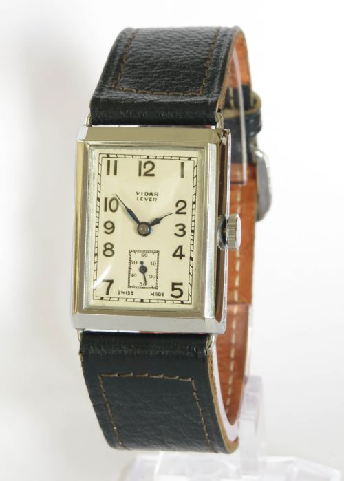 1940s ‘Nos’ Vidar Lever Wrist Watch