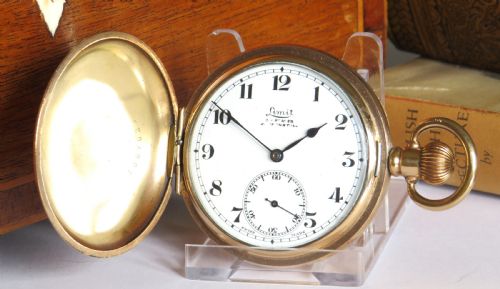 1930s Limit Full Hunter Pocket Watch