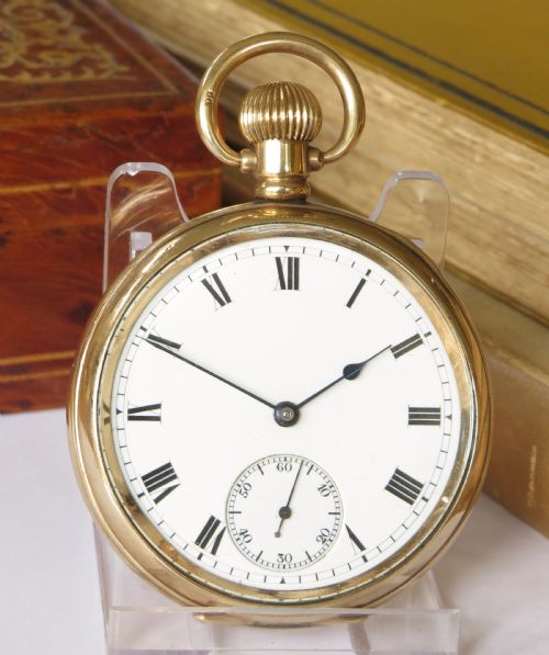 fig 1. Antique Waltham pocket watch, 1906