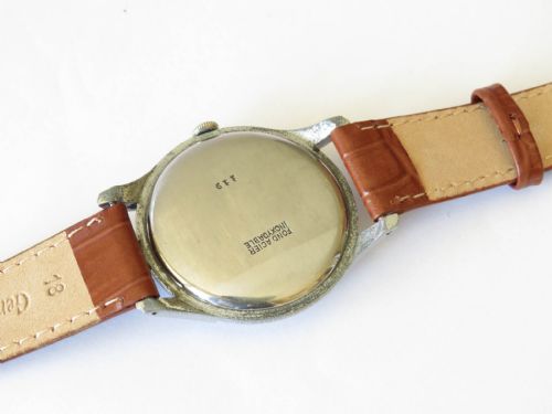 GENTS 1940S JUMBO ENICAR WRIST WATCH - ADDITIONAL PHOTO 3