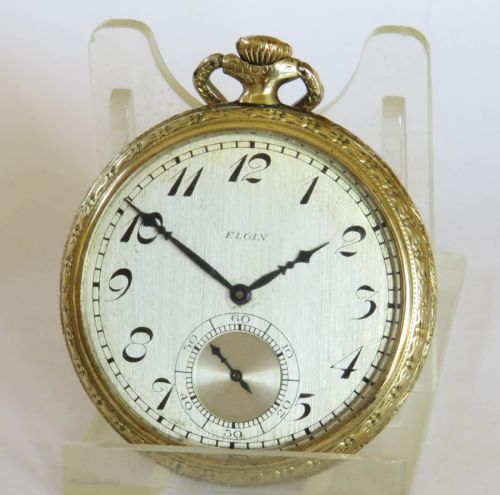 ANTIQUE ELGIN POCKET WATCH 1927 - ADDITIONAL PHOTO 1