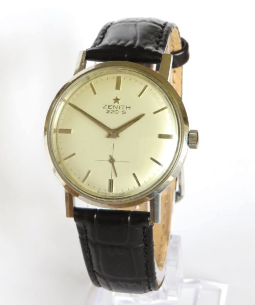 Gents Zenith 220s Wrist Watch, 1964