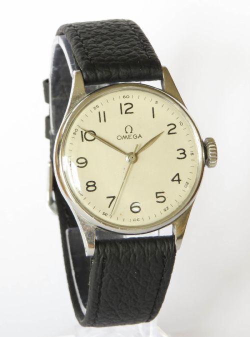 fig 1. Gents Omega wrist watch, 1943