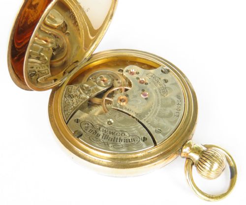 ANTIQUE LADY WALTHAM FOB WATCH 1901 - ADDITIONAL PHOTO 3