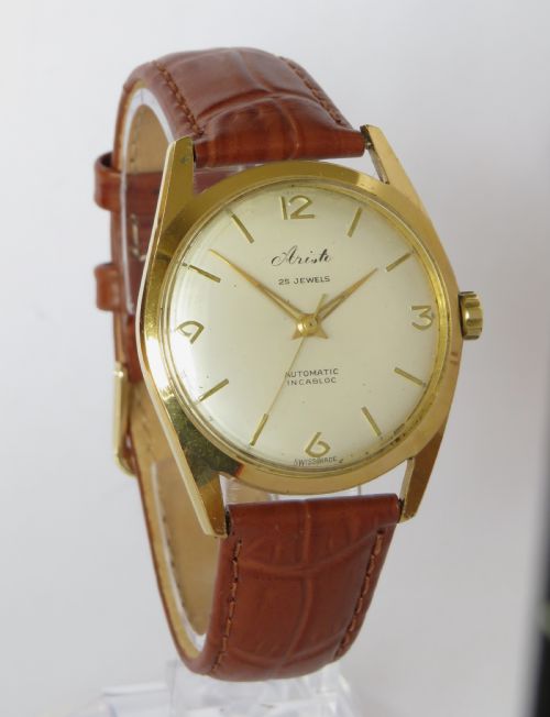 fig 1. Gents 1950s Aristo automatic wrist watch