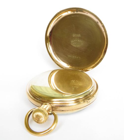 ANTIQUE WALTHAM POCKET WATCH 1921 - ADDITIONAL PHOTO 2