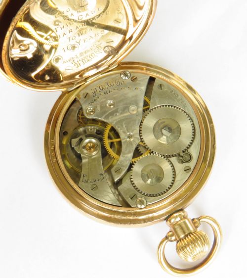 ANTIQUE WALTHAM POCKET WATCH 1921 - ADDITIONAL PHOTO 3