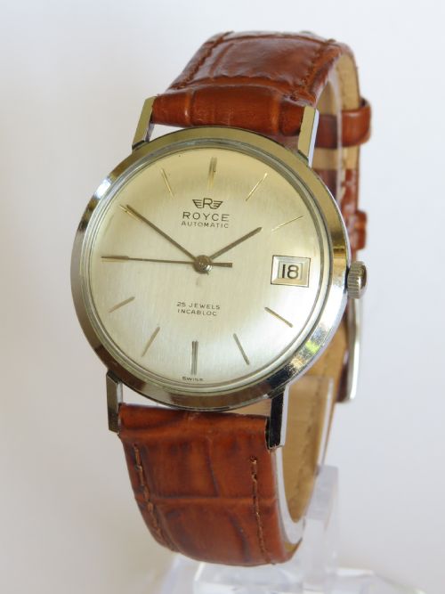 Gents 1960s Royce Automatic Wrist Watch