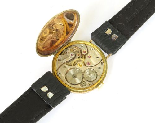 fig 2. Gents 1930s Chronometre Cyma wrist watch