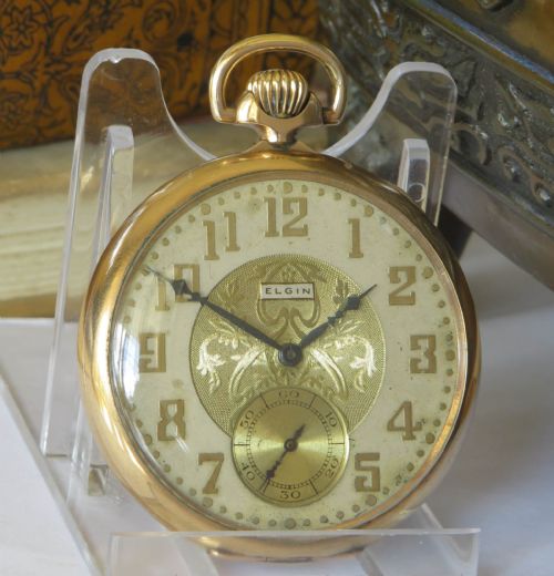 ANTIQUE ELGIN POCKET WATCH 1923 - ADDITIONAL PHOTO 1