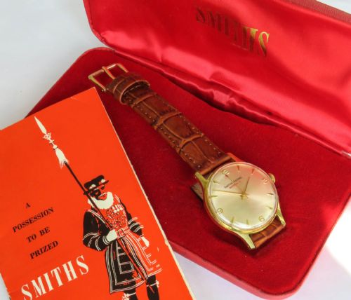 fig 1. Gents 1960s Smiths Astral National 17 wrist watch