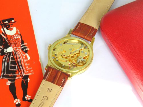 fig 2. Gents 1960s Smiths Astral National 17 wrist watch