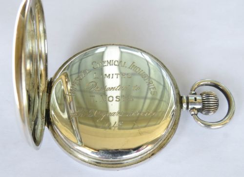 1940S SILVER BRAVINGTONS RENOWN POCKET WATCH - ADDITIONAL PHOTO 2