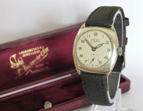 SILVER PREFECT WRIST WATCH 1934