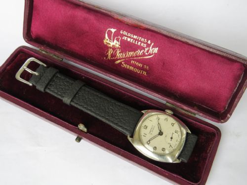 SILVER PREFECT WRIST WATCH 1934 - ADDITIONAL PHOTO 1