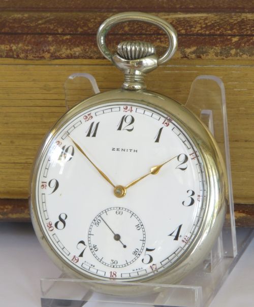 WW2 ZENITH POCKET WATCH 1939 - ADDITIONAL PHOTO 1