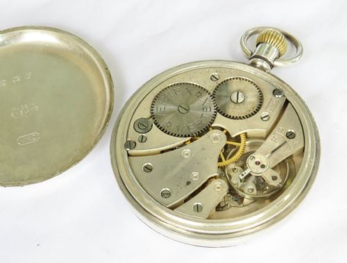 VERTEX SILVER POCKET WATCH 1930 - ADDITIONAL PHOTO 3