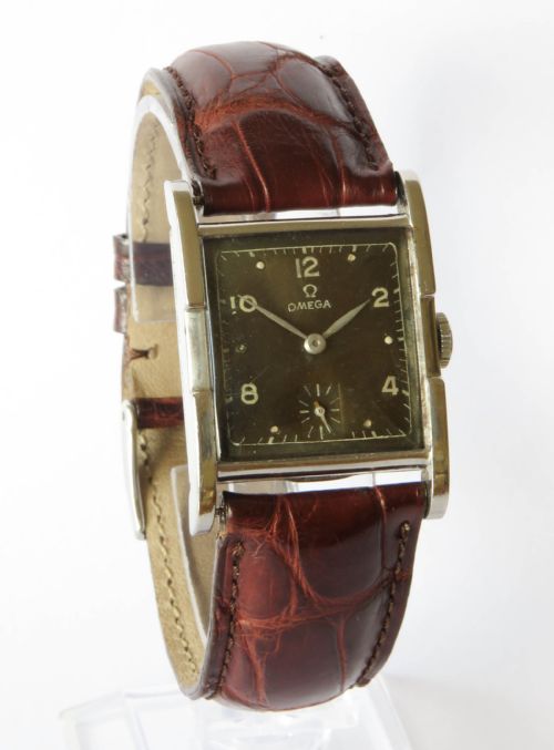 fig 1. Gents 1930s Omega wrist watch