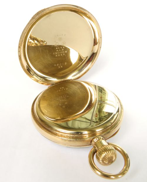 ANTIQUE WALTHAM TRAVELER POCKET WATCH 1903 - ADDITIONAL PHOTO 2