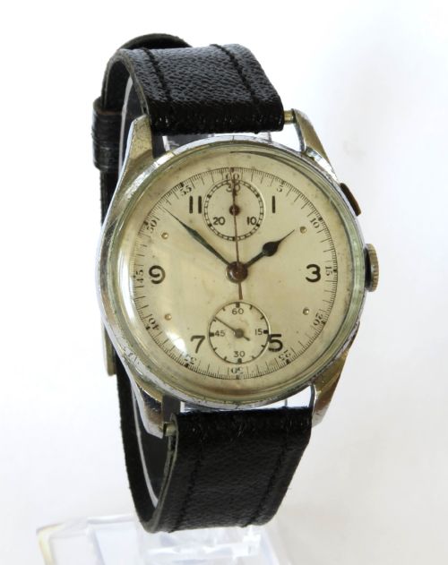 GENTS 1940S VENUS 170 CHRONOGRAPH WRIST WATCH - ADDITIONAL PHOTO 1