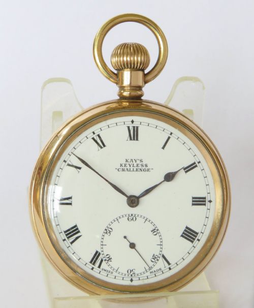 1920S KAYS CHALLENGE POCKET WATCH - ADDITIONAL PHOTO 2